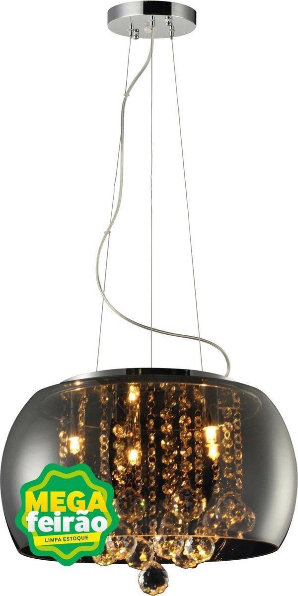 Lustre-5-Lampadas-Wessex-G9-Aco-e-Vidro-Avant-Fume-Espelhado-Bivolt