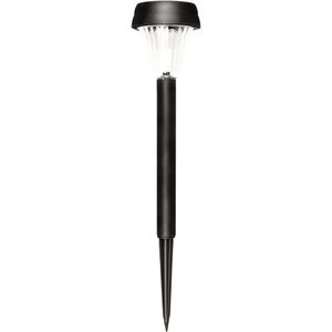 Espeto de Jardim Luminária Spot Solar 3Lm 6000K Abs Ecoforce 8969 Preto