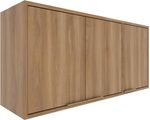 Armario-Aereo-3-Portas-5225NG-Andressa-Movel-Sul-120cm-Nogal