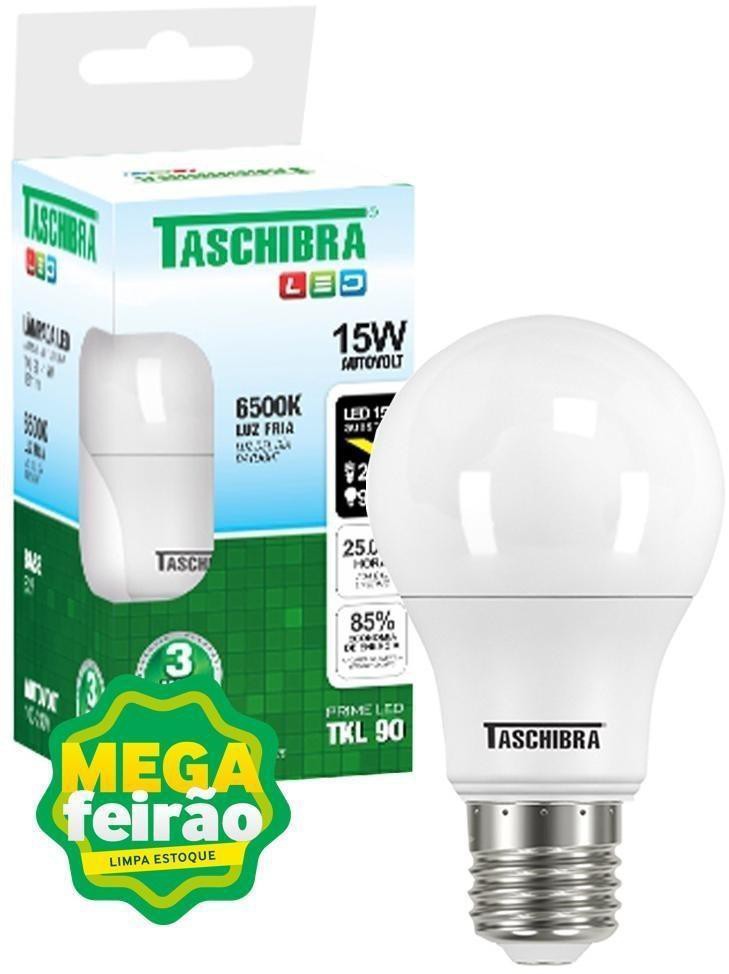 Lampada-LED-Taschibra-TKL90-6500k-Branco-15W-Bivolt