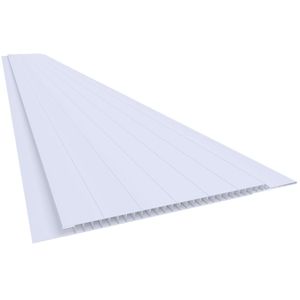 Forro PVC Plasbil Frisado Versati Branco 7mm 10cm 6m