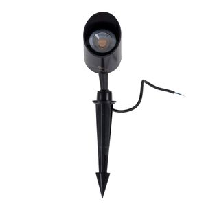 Espeto de Jardim Luminária Articulado 7W 6000K Abs Gaya 9693 Preto Bivolt