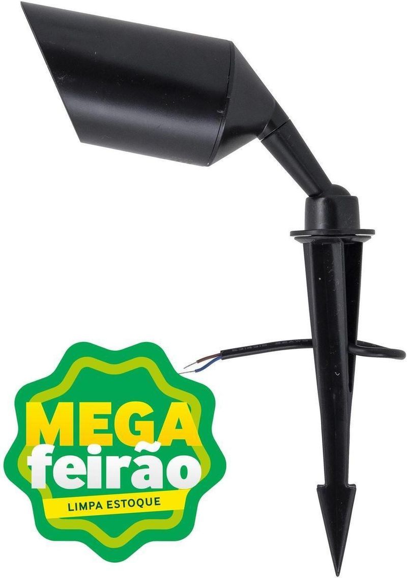 Espeto-de-Jardim-Luminaria-Articulado-5W-3000K-Abs-Gaya-9689-Preto-Bivolt