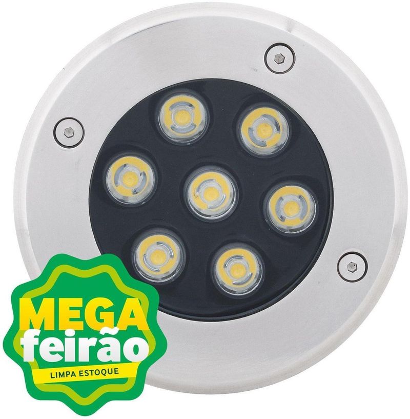 Spot-de-Embutir-Solo-Redondo-LED-7W-Verde-Gaya-9727-Bivolt