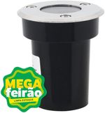 Spot-de-Embutir-Solo-Redondo-LED-1W-6000K-Inox-Gaya-9720-Inox-Bivolt