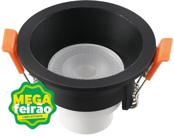 Spot-LED-de-Embutir-Recuado-Redondo-6W-6500K-Policarbonato-Blumenau-81366001-Preto-Bivolt