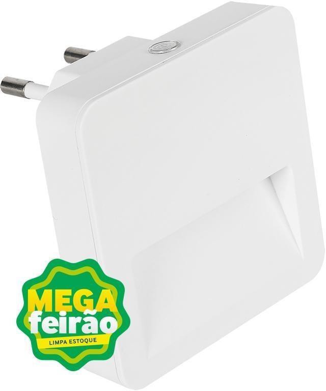 Luz-Noturna-LED-Facho-Quadrada-Abs-Blumenau-Branco-3000K-05W-Bivolt