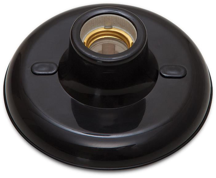 Plafonier-1-Lampada-Redondo-100W-Polipropileno-e-Porcelana-Blumenau-Preto-Bivolt