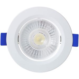 Spot LED de Embutir Redondo 3W 6500K Policarbonato Blumenau 80126004 Branco Bivolt