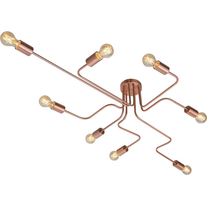PLAFON-ARANHA-PERFIL-8-LAMPADAS-60W-ALUMINIO-AUREMAR-7220-8-COBRE-BIVOLT
