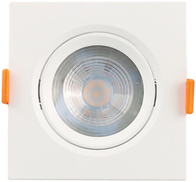 SPOT-LED-DE-EMBUTIR-QUADRADO-MULTILIGHT-7W-6500K-ALUMINIO-E-POLIMEROS-SINTETICOS-LUMINATTI-LM787-BRANCO-BIVOLT
