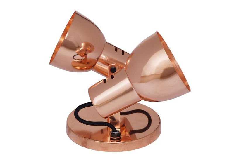SPOT-DE-SOBREPOR-BOCA-REDONDO-2-LAMPADAS-60W-ALUMINIO-AUREMAR-1013-2-COBRE-BIVOLT