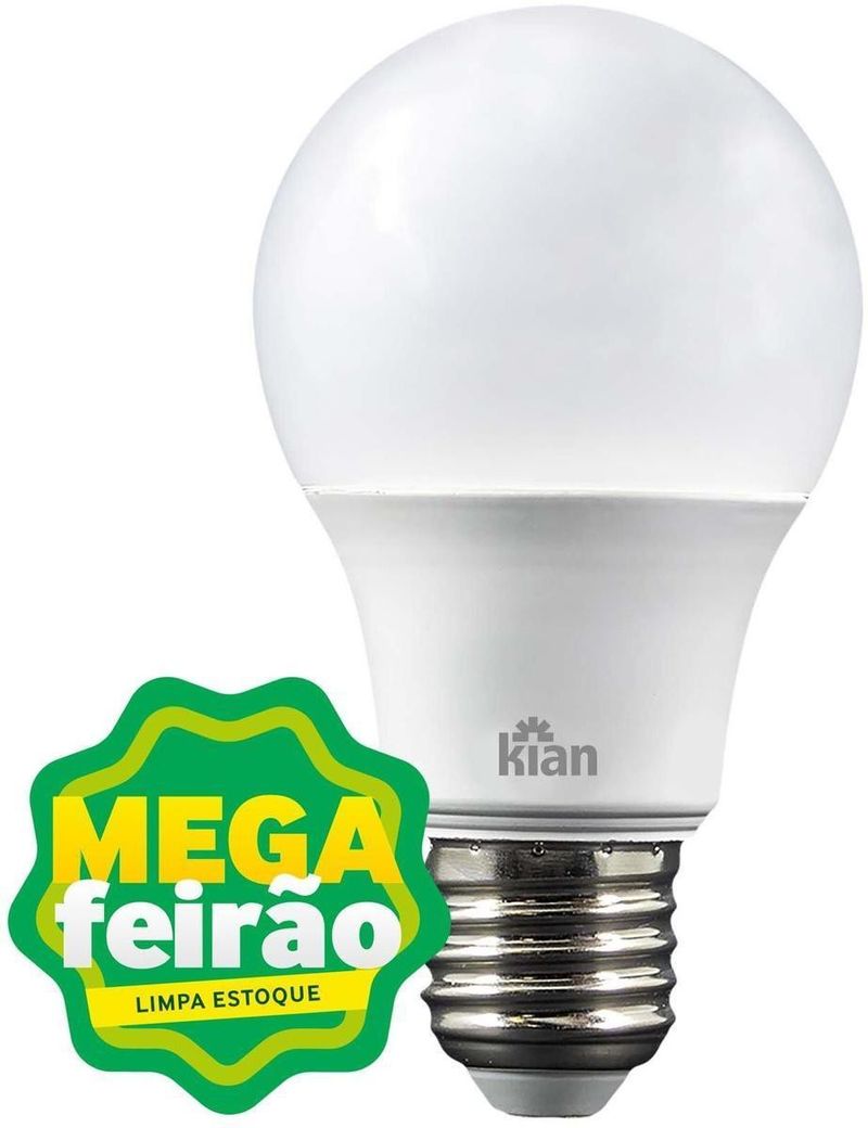 Lampada-LED-Bulbo-12W-Branca-Morna-3000K-Kian-Bivolt