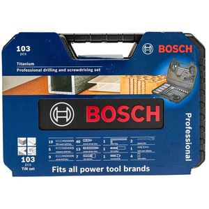 Jogo de Broca Bosch Kit com 103 Peças
