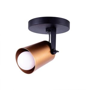 Spot de Sobrepor 1 Lâmpada Fokus 20W Alumínio Startec 147190111 Dourado Bivolt