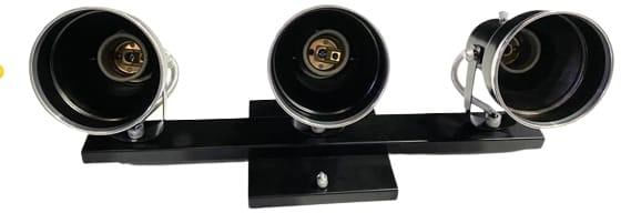 Spot-de-Sobrepor-3-Lampadas-Retangular-100W-Aluminio-Vmc-804-3-Preto-Bivolt