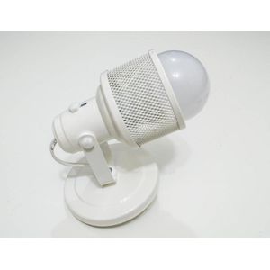 Spot de Sobrepor 1 Lâmpada Redondo 100W Alumínio Vmc 609/1 Branco Bivolt