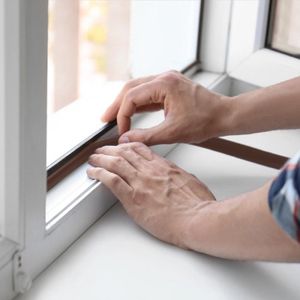 Veda Fresta Porta e Janela Comfort Door Marrom 2mm 6m