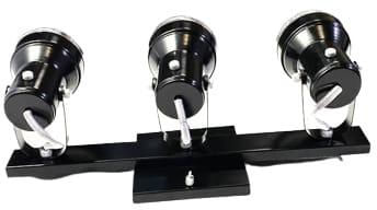 Spot-de-Sobrepor-3-Lampadas-Retangular-100W-Aluminio-Vmc-804-3-Preto-Bivolt