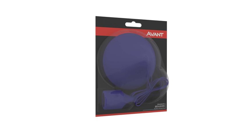 PENDENTE-BENJAMIN-1-LAMPADA-ATE-60W-POLICARBONATO-E-SILICONE-AVANT-ROXO-BIVOLT