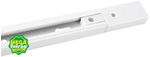 Luminaria-Trilho-de-Spot-Elegance-1-Metro-Policarbonato-Avant-251010001-Branco-Bivolt
