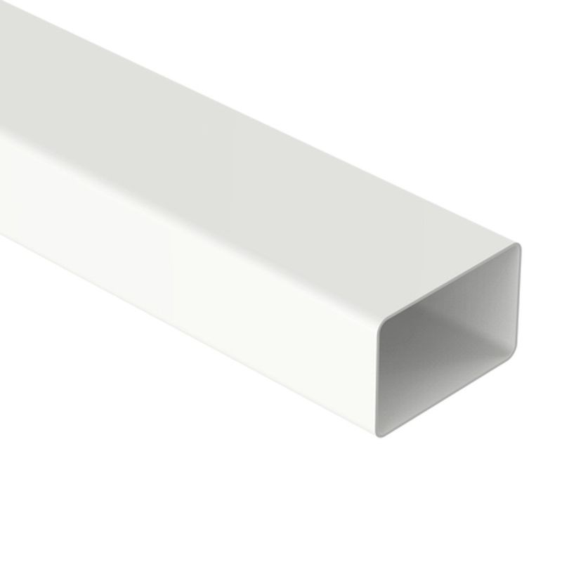 CONDUTOR-PARA-CALHA-AQUAPLUV-RETANGULAR-TIGRE-STYLE-BRANCO-100X65X3M