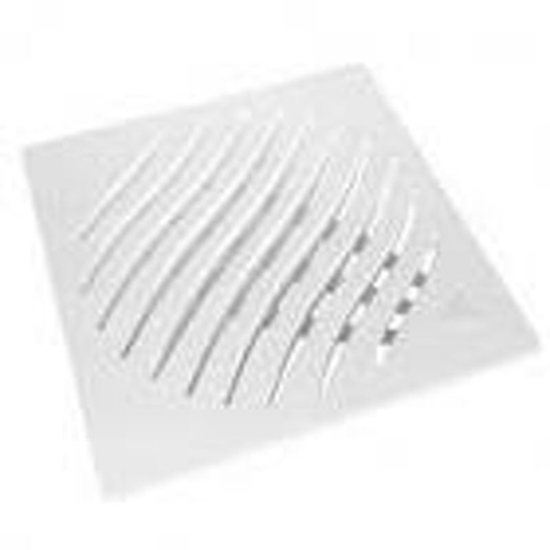 RALO-GRELHA-QUADRADO-TIGRE-BRANCO-15X15CM