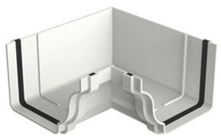 Esquadro Para Calha Interno Aquapluv Tigre Style Branco