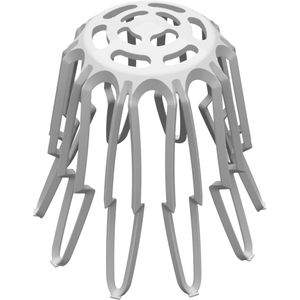 Ralo Grelha Flexível Para Calha Tigre Dn88-100
