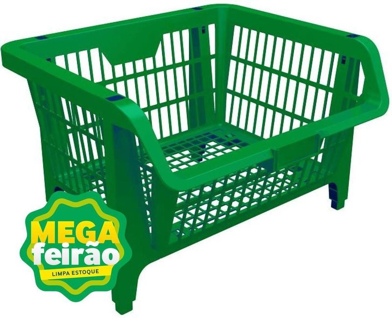 Cesto-Expositor-Empilhavel-WTEC-42514-Verde