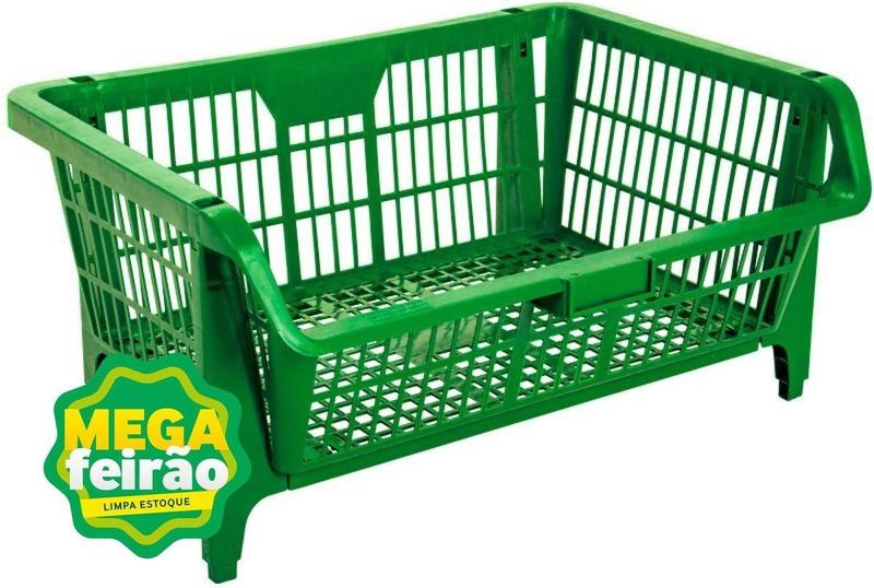 Cesto-Expositor-Empilhavel-WTEC-42520-M-Verde