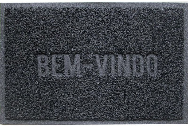 Capacho-Vinilico-Uzoo-Color-Block-Cinza-Dark-Gray-60x40cm