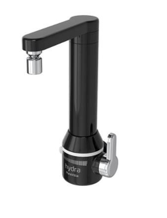 TORNEIRA-ELETRICA-HYDRA-PURAVITTA-DE-PAREDE-PRETA-5500W-110V