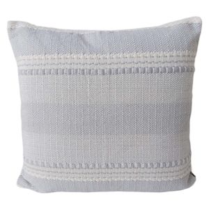 Almofada Tecelagem Mello Braid Prata 45x45cm