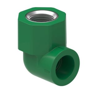 Joelho Rosqueável PPR Água Quente Tigre Fêmea 25mm 3/4"