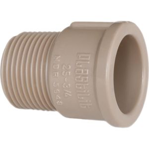 Adaptador Curto Soldável e Rosqueável Plastilit 20mm 1/2"