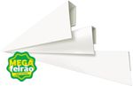 Roda-Teto-Plastilit-U-6M-Branco-Neve
