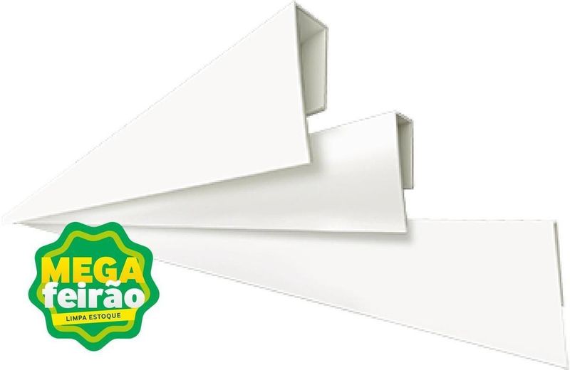 Roda-Teto-Plastilit-U-6M-Branco-Neve