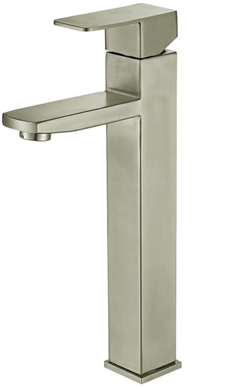 TORNEIRA-MISTURADOR-MONOCOMANDO-PIA-BANHEIRO-ROMAR-DE-MESA-BICA-ALTA-QUADRA-INOX