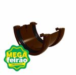 Emenda-Para-Calha-Odem-Classic-Marrom
