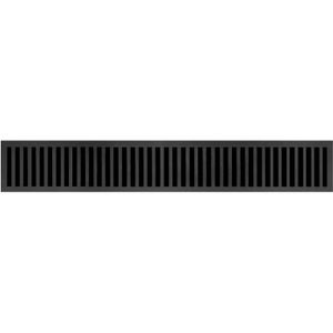 Ralo Grelha Retangular Ferro Fundido Brazilian 10x50cm