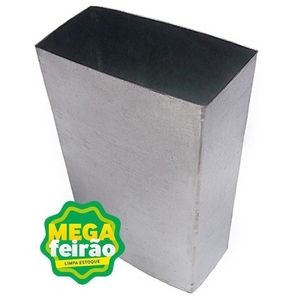 Bocal Para Calha Calhaforte Retangular Galvanizado