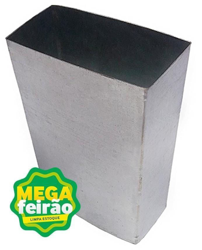 Bocal-Para-Calha-Calhaforte-Retangular-Galvanizado
