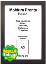 Moldura-Pronta-Gf-Serrano-Basic-30X42-Preta