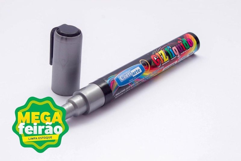 Giz-Liquido-5mm-Cortiarte-Ponta-Dupla-Prata-8g