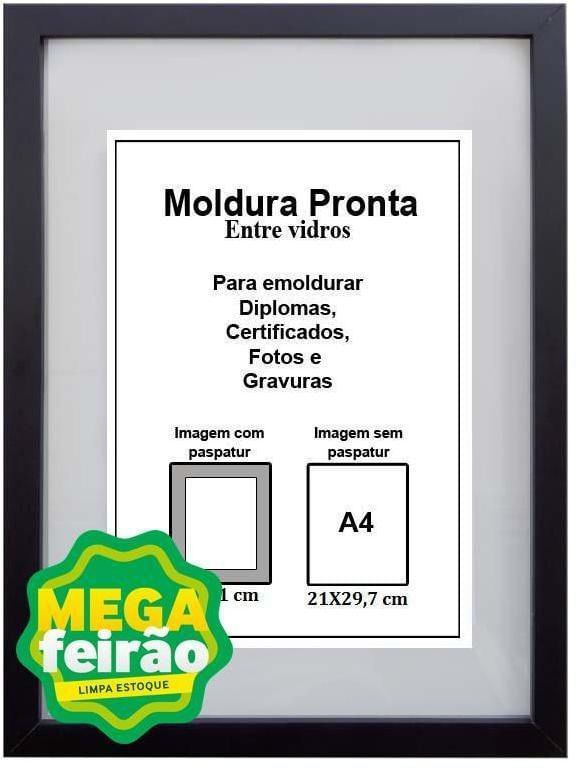 Moldura-Pronta-Gf-Serrano-Entre-Vidro-21X297-Preto