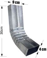 CURVA-PARA-CALHA-CALHAFORTE-RETANGULAR-GALVANIZADO