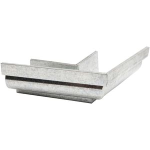 Esquadro Para Calha Externo Calhaforte Moldura Galvanizado