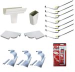 CALHA-PARA-TELHADO-CALHAFORTE-BRANCO-COM-CONDUTOR-DESCIDA-6M