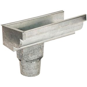 Terminal Para Calha com Bocal 3 Calhaforte Esquerda Moldura